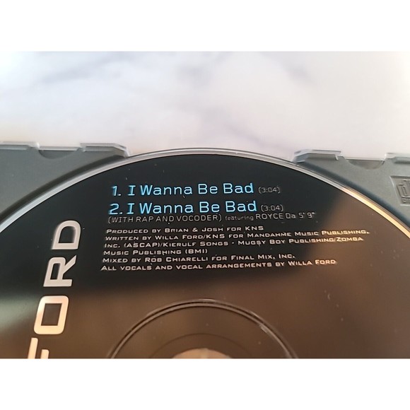 I Wanna Be Bad [Single] by Willa Ford (CD, May-2001, Atlantic (Label)) - Picture 9 of 10
